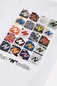 New Balance T-shirt dziecięcy bawełniany biały YT61Q4N0