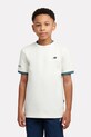 New Balance t-shirt παιδικό βαμβακερό λευκό YT61B802