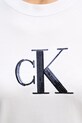 Calvin Klein Jeans t-shirt bawełniany LV044E215G biały