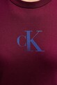 Pamučna majica Calvin Klein Jeans LV047E804G bordo