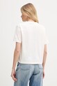 Ρούχα Calvin Klein Jeans t-shirt γυναικείο βαμβακερό LV047E811G μπεζ