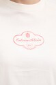 Calvin Klein Jeans t-shirt γυναικείο βαμβακερό LV047E811G μπεζ