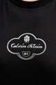 Хлопковая футболка Calvin Klein Jeans LV047E811G чёрный