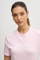 Бавовняна футболка Calvin Klein Jeans рожевий LV047E821G