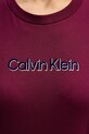 Bavlnené tričko Calvin Klein Jeans LV047E821G burgundské