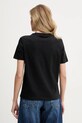 Oblečení Bavlněné tričko Calvin Klein Jeans LV047E809G černá