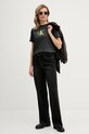 Calvin Klein Jeans t-shirt bawełniany LV047E215G szary SS26