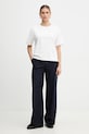 Weekend Max Mara t-shirt bawełniany MULTID 2615941031600 biały SS26