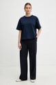 Weekend Max Mara t-shirt bawełniany MULTID 2615941031600 granatowy SS26