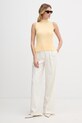 Weekend Max Mara top damski BAUTTA 2615361022600 żółty SS26