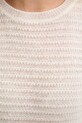 Weekend Max Mara sweter damski lniany PIUMA 2615361142600 beżowy