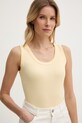 Weekend Max Mara top damski MULTIC żółty 2615941012600