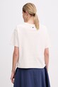 Odzież Weekend Max Mara t-shirt bawełniany SABATO 2615941112600 beżowy