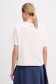 Odzież Weekend Max Mara t-shirt bawełniany SABATO 2615941112600 beżowy