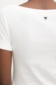 Weekend Max Mara t-shirt damski bawełniany MULTIG 2615941122600 biały