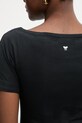 Weekend Max Mara t-shirt damski bawełniany MULTIG 2615941122600 czarny