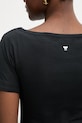 Weekend Max Mara t-shirt damski bawełniany MULTIG 2615941122600 czarny