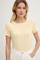Weekend Max Mara t-shirt MULTIF żółty 2615971012600