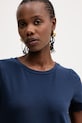 Weekend Max Mara t-shirt MULTIF 2615971012600 granatowy