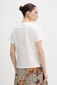 Odzież Weekend Max Mara t-shirt bawełniany PANTERA 2615971032600 biały