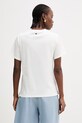 Oblečenie Bavlnené tričko Weekend Max Mara PANTERA 2615971032600 biela