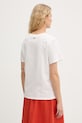 Odzież Weekend Max Mara t-shirt bawełniany BORA 2615971042600 biały