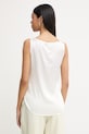 Odzież MM by Max Mara top damski jedwabny PAN 2616161017600 beżowy