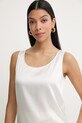 MM by Max Mara top damski jedwabny PAN beżowy 2616161017600