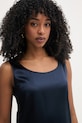 MM by Max Mara top pentru femei, din mătase PAN bleumarin 2616161017600