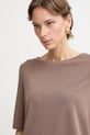 MM by Max Mara t-shirt γυναικείο TAURO καφέ 2616941068600