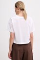 Odzież MM by Max Mara t-shirt damski bawełniany RADICE 2616941118600 biały