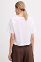 Odzież MM by Max Mara t-shirt damski bawełniany RADICE 2616941118600 biały