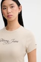 Tommy Jeans t-shirt beżowy DW0DW21838