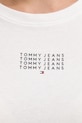 Tommy Jeans t-shirt bawełniany DW0DW21841 beżowy