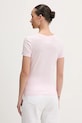 Odzież Tommy Jeans t-shirt bawełniany DW0DW21841 różowy