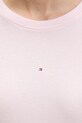 Tommy Jeans t-shirt bawełniany DW0DW21841 różowy