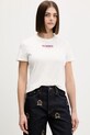 Tommy Jeans t-shirt bawełniany bawełna biały DW0DW21842