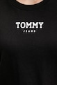Tommy Jeans t-shirt bawełniany DW0DW21842 czarny