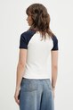 Odzież Tommy Jeans t-shirt DW0DW22536 beżowy