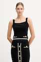 Marciano by Guess top NOEMI z elastanem czarny 6RGR03.5905Z