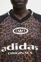 adidas Originals t-shirt STN FBALL brązowy KA2671