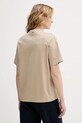 Одежда Хлопковая футболка BOSS Eharpa 50552064 бежевый