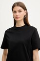 Βαμβακερό μπλουζάκι BOSS Eharpa μαύρο 50552064