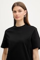 Βαμβακερό μπλουζάκι BOSS Eharpa μαύρο 50552064