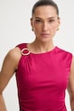 Marciano by Guess топ жіночий віскозний INES рожевий G6GP02.K3068