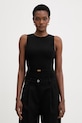 Marciano by Guess топ жіночий з віскозою KASHU чорний G6GR23.Z0760
