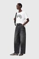 AllSaints tricou din bumbac alb W145JD