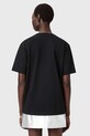 AllSaints tricou din bumbac W145JD negru SS26