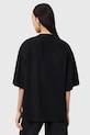 AllSaints t-shirt bawełniany W152JD czarny SS26