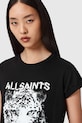AllSaints tricou din bumbac negru W106JD